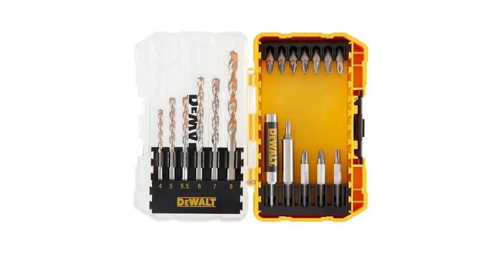 Sonderaktion DeWALT EXTREME Steinbohrer-Set (19 Stück) DT70712