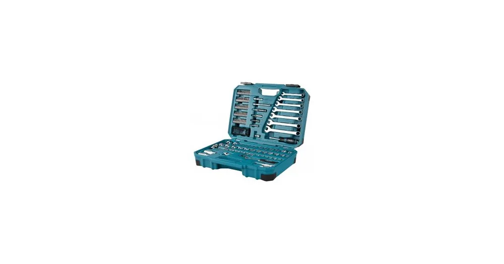 Knallerangebot MAKITA Handwerkzeug-Set 3/8" Bits/Stecknüsse/Stecknüsse/Ratsche, 120-tlg. E-06616