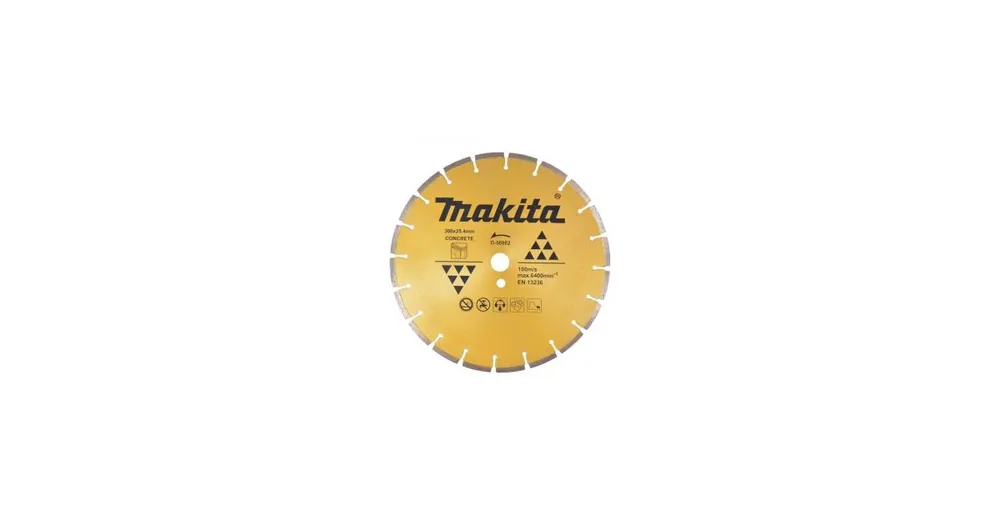 Zertifiziert MAKITA Diamant-Betontrennscheibe 300x3x25,4 mm D-56982