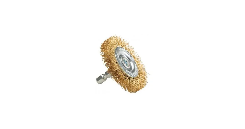 Expressversand MAKITA Messingbeschichtete Tellerbürste Durchmesser 50 mm D-73667