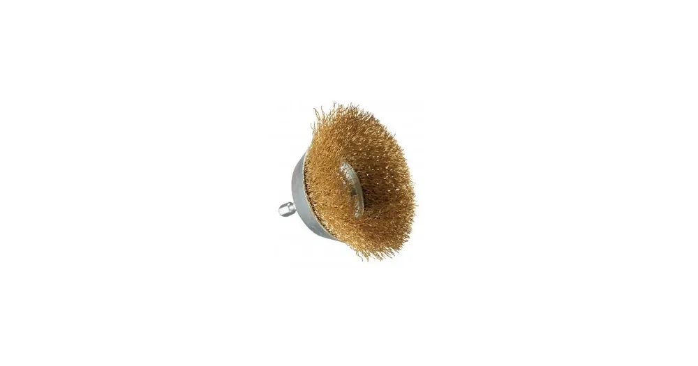 Kracherpreis MAKITA Topfbürste mit Messingbeschichtung Durchmesser 75 mm D-73639