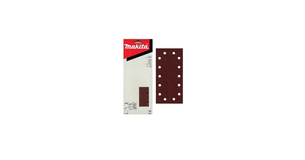 MAKITA Schleifpapier Klett 115x229 mm 14 Löcher K40, 10 Stück P-43022 Online Kaufen