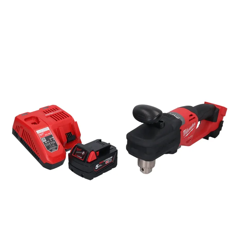 Bestpreis Milwaukee M18 CRAD2-501 Akku Winkelbohrmaschine 18 V 30 Nm Brushless + 1x Akku 5,0 Ah + Ladegerät