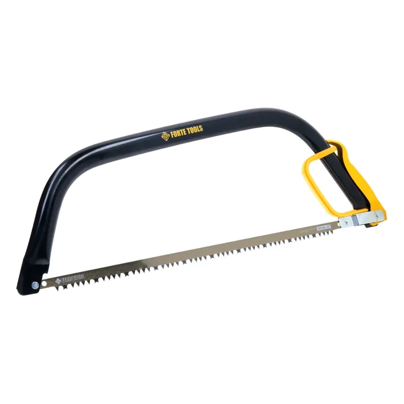 FORTE Tools Bügelsäge FT30 mit feststehendem Blatt für frisches, feuchtes Holz, Länge: 53 cm, schwarz, Premium Säge aus hochwertigem Stahl ( 000040031213 ) Begrenztes Angebot