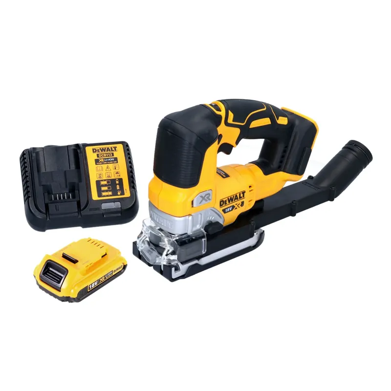 Neue Ware DeWalt DCS 334 D1 Akku Pendelhub Stichsäge 18 V Brushless + 1x Akku 2,0 Ah + Ladegerät