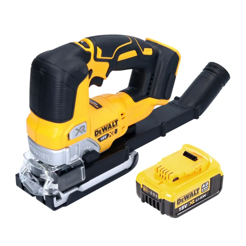 Echt DeWalt DCS 334 N Akku Pendelhub Stichsäge 18 V Brushless + 1x Akku 4,0 Ah - ohne Ladegerät