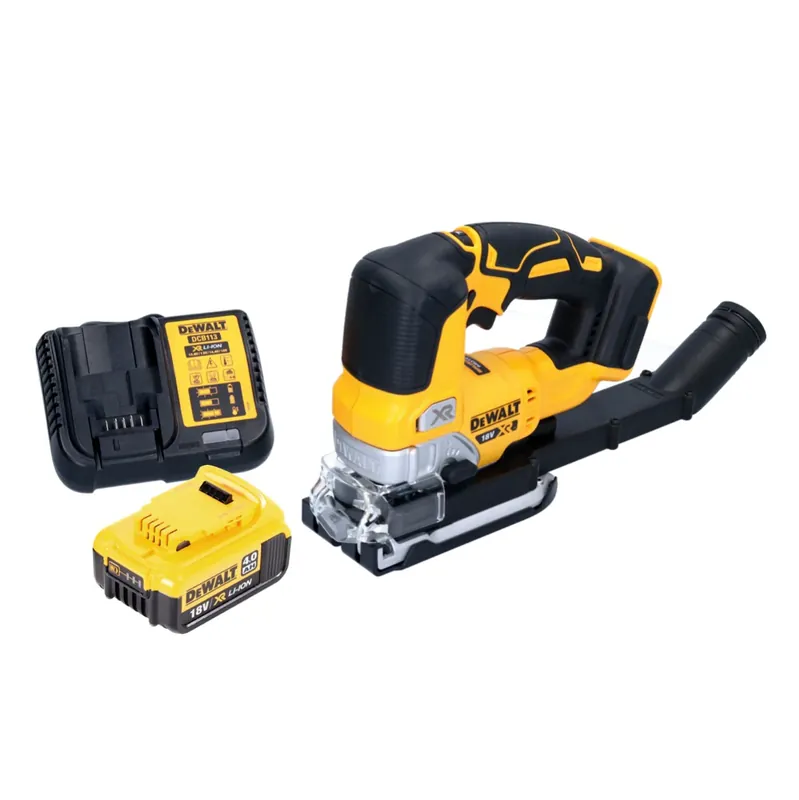 Mega-Angebot DeWalt DCS 334 M1 Akku Pendelhub Stichsäge 18 V Brushless + 1x Akku 4,0 Ah + Ladegerät