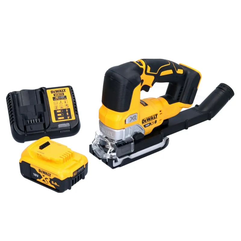 Beliebt DeWalt DCS 334 P1 Akku Pendelhub Stichsäge 18 V Brushless + 1x Akku 5,0 Ah + Ladegerät