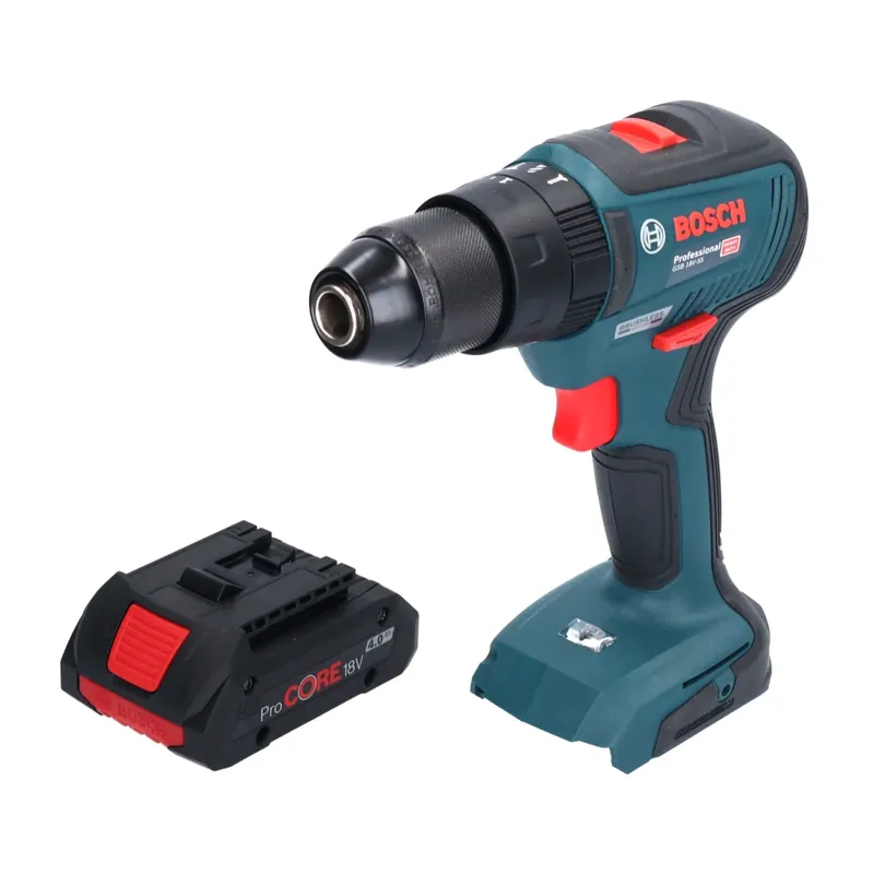 Bosch GSB 18V-55 Professional Akku Schlagbohrschrauber 18 V 55 Nm Brushless + 1x ProCORE Akku 4,0 Ah - ohne Ladegerät Bestseller