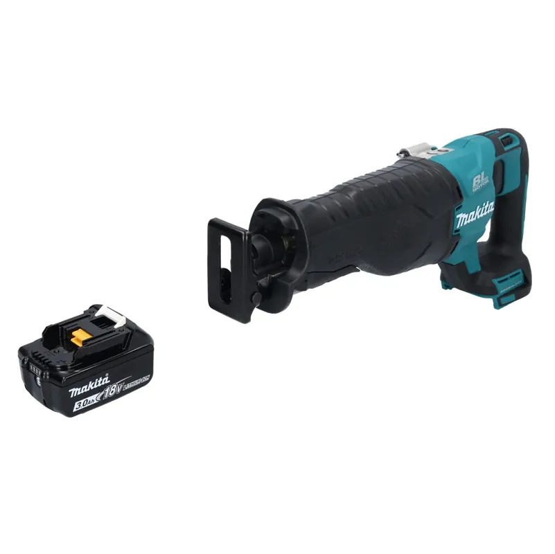 Makita DJR 187 F1 Akku Reciprosäge Säbelsäge 18 V Brushless + 1x Akku 3,0 Ah - ohne Ladegerät Must-Have