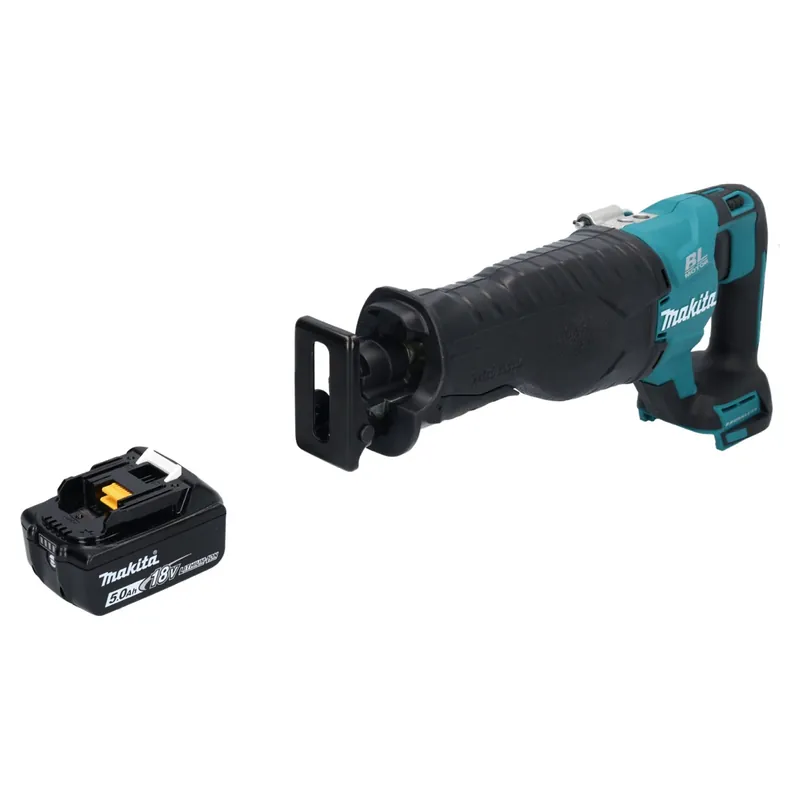 Meistverkauft Makita DJR 187 T1 Akku Reciprosäge Säbelsäge 18 V Brushless + 1x Akku 5,0 Ah - ohne Ladegerät