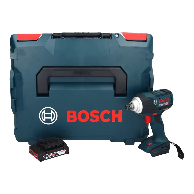Bosch GDS 18V-300 Akku Schlagschrauber 18 V 300 Nm 1/2" Brushless + 1x Akku 2,0 Ah + L-Boxx - ohne Ladegerät Jetzt Bestellen