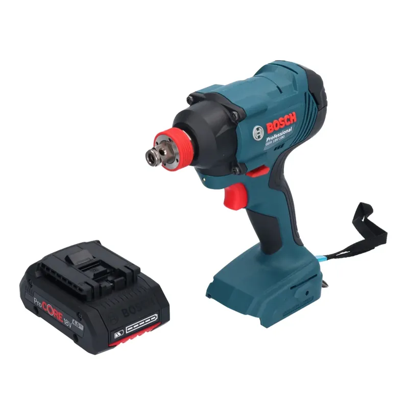 Bosch GDX 18V-180 Akku Drehschlagschrauber 18 V 180 Nm 1/2" + 1x ProCORE Akku 4,0 Ah - ohne Ladegerät Must-Have