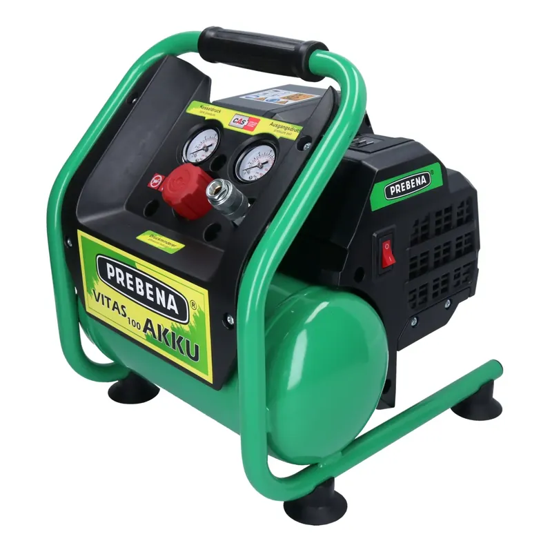 Prebena VITAS 100-AKKU Kompressor 18 V 5 l 8 bar CAS Brushless Solo - ohne Akku, ohne Ladegerät Neuheit