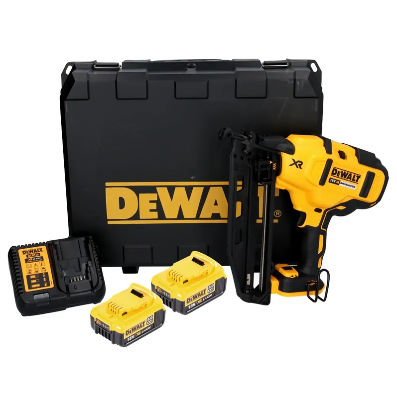 DeWalt DCN 660 M2 Akku Nagler 18V 32-63 mm Brushless + 2x Akku 4,0 Ah + Ladegerät + Koffer Sale
