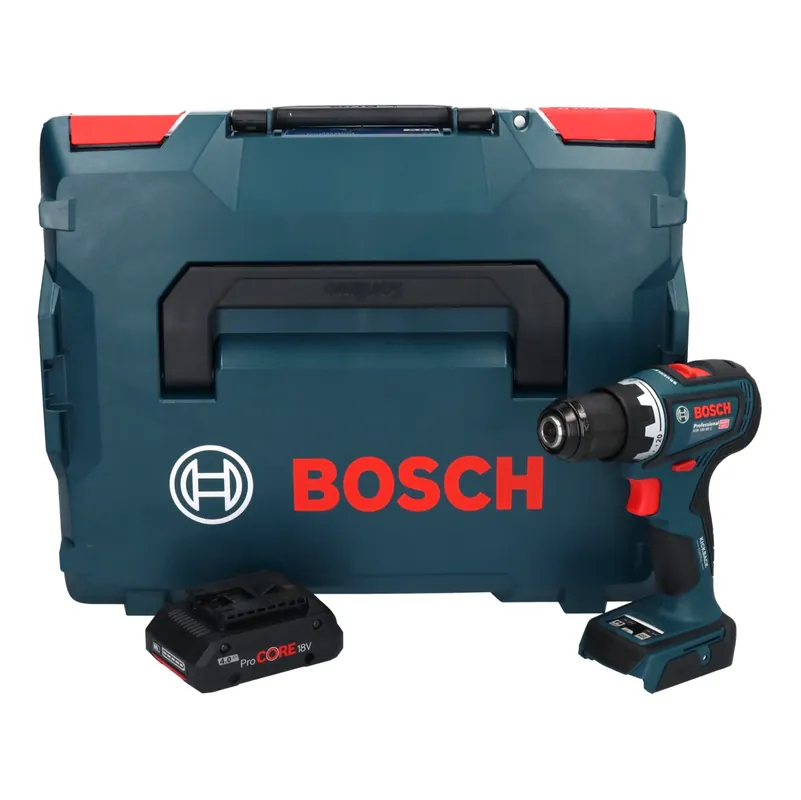 Bosch GSR 18V-90 C Professional Akku Bohrschrauber 18 V 64 Nm Brushless + 1x ProCORE Akku 4,0 Ah + L-Boxx - ohne Ladegerät Top-Seller
