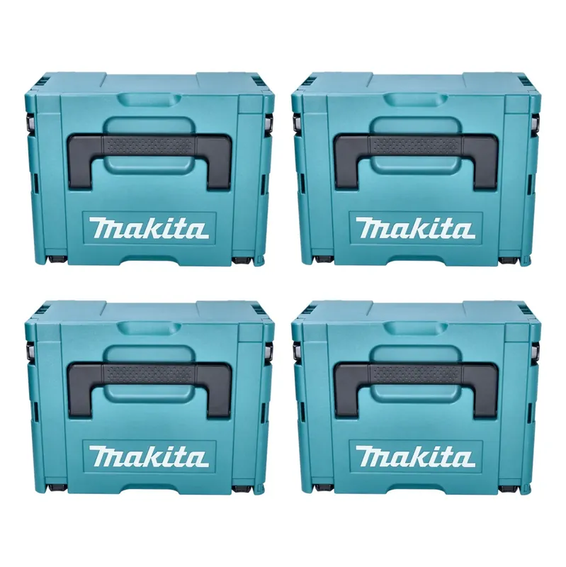 Makita MAKPAC Gr. 3 Kunststoffkoffer 395 x 295 x 215 mm 4 Stk. ( 4x 821551-8 ) Abverkauf