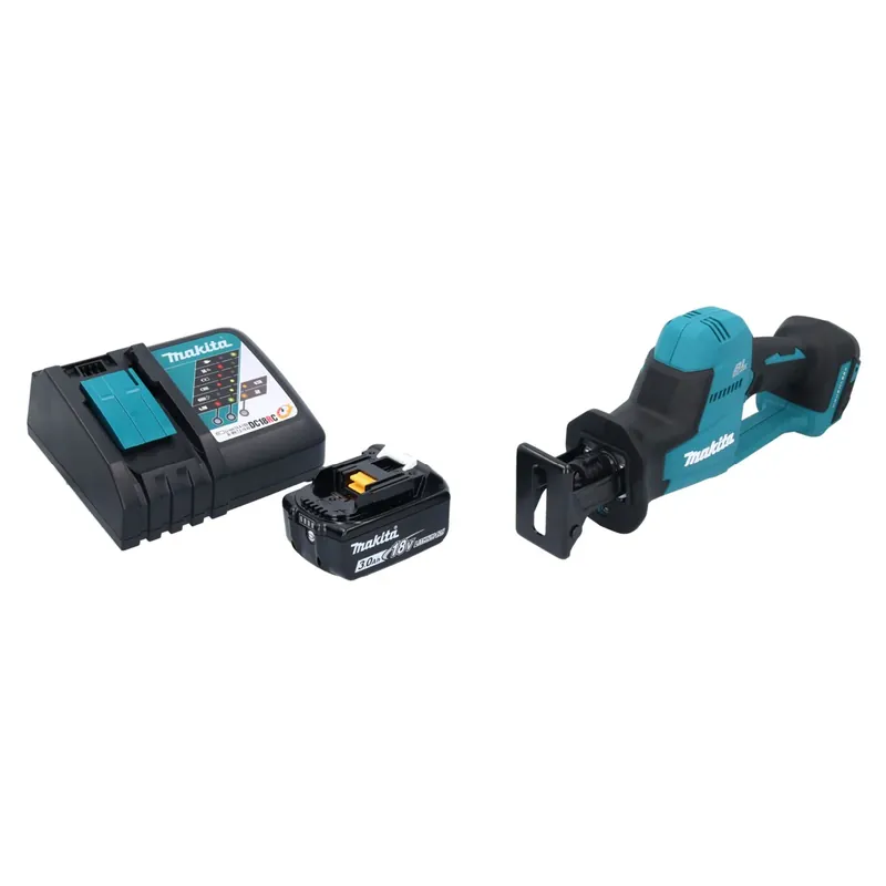 Aktuell Makita DJR 189 RF1 Akku Reciprosäge Säbelsäge 18 V Brushless + 1x Akku 3,0 Ah + Ladegerät