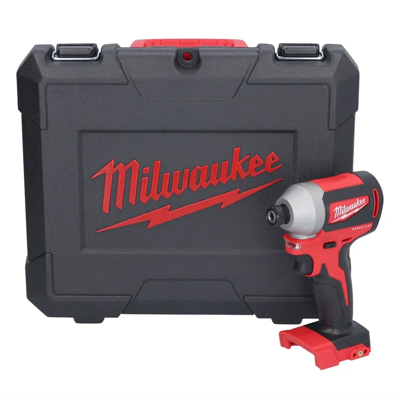 Markenware Milwaukee M18 CBLID-0C Akku Schlagschrauber 18 V 180 Nm 1/4" Brushless + Koffer - ohne Akku, ohne Ladegerät