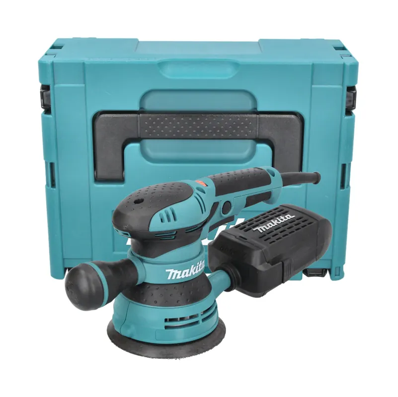 Preis Gesenkt Makita BO 5041 J Exzenterschleifer Schleifmaschine 300 Watt 125 mm + Makpac