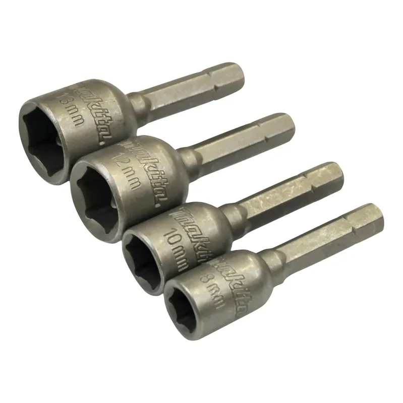 Makita Steckschlüssel Set magnetisch 8 - 13 mm 1/4" 4 Stk. ( B-57554 ) Top-Seller