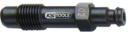 Günstig KS TOOLS Glühkerzen Adapter, M12x1,25 mit Außengewinde, Länge 55 mm ( 150.3663 )