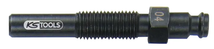 Heißes Angebot KS TOOLS Injektoren Adapter, M10x1,25 mit Außengewinde, Länge 70 mm ( 150.3665 )