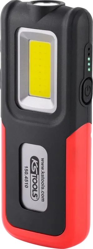 KS TOOLS Mobile Werkstatt-Handlampe, knickbar, 500 Lumen ( 150.4510 ) Neu Im Sortiment