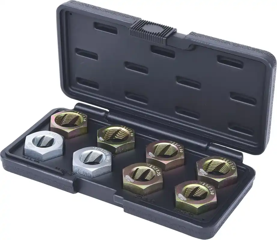 KS TOOLS Antriebswellen-Gewindereparatur-Satz, 8-tlg ( 150.4900 ) Preis Gesenkt