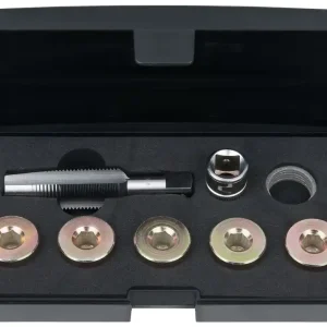 Ausverkauf KS TOOLS Ölablassschrauben-Gewindereparatur-Satz, 12-tlg M18 x 1,5 ( 150.4935 )