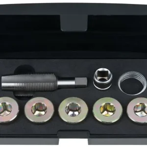 Abverkauf KS TOOLS Ölablassschrauben-Gewindereparatur-Satz, 12-tlg M22 x 1,5 ( 150.4945 )