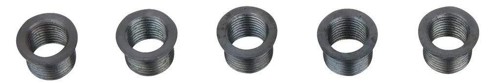 KS TOOLS Gewindebuchse m.Bund L=12mm,IG=M10x1,25/AG=M12x1,25, 5er Pack ( 150.5056 ) Billig