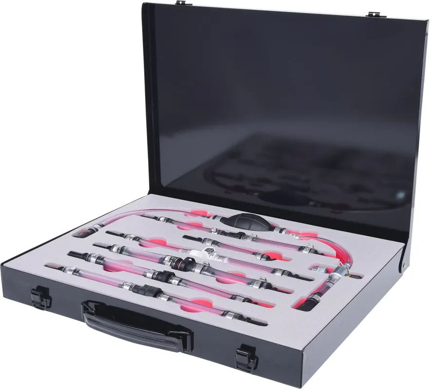 KS TOOLS Diesel-Entlüftungs-/Vorbefüllungs-Satz, 7-tlg ( 150.9030 ) Top-Angebot