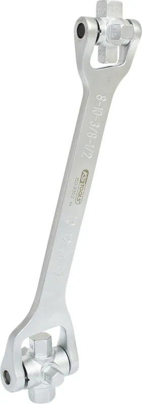 Zertifiziert KS TOOLS 8 in 1 Öldienst-Schlüssel, 270 mm ( 150.9302 )