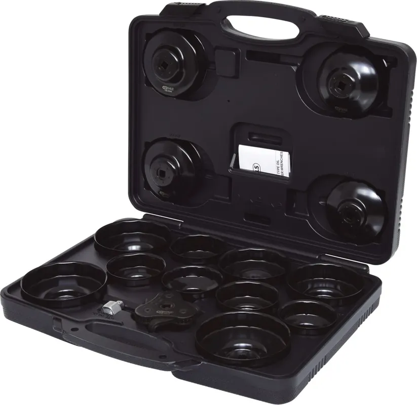 Geprüft KS TOOLS 3/8" Ölfilterschlüssel-Satz, 16-tlg ( 150.9310 )