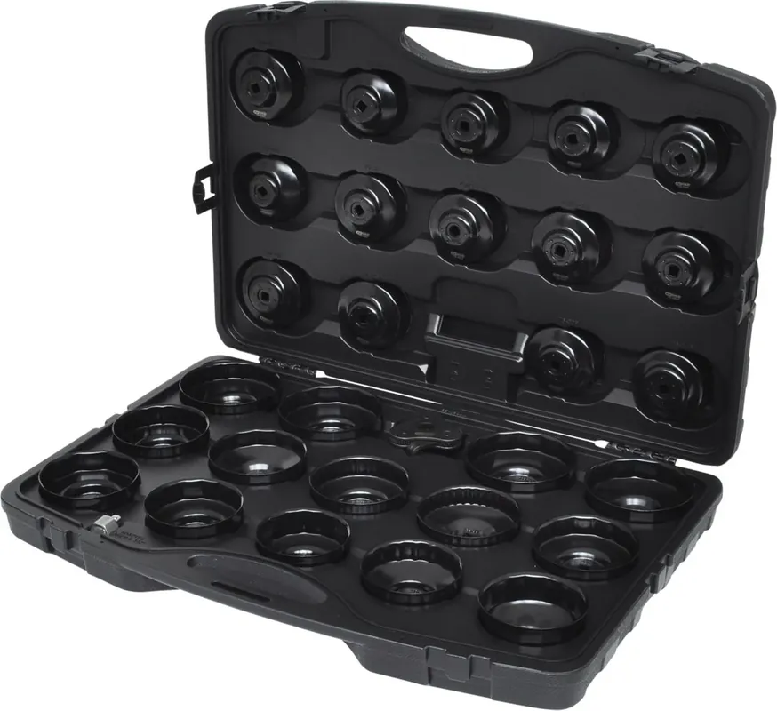 KS TOOLS 3/8" Ölfilterschlüssel-Satz, 30-tlg ( 150.9350 ) Letzte Chance