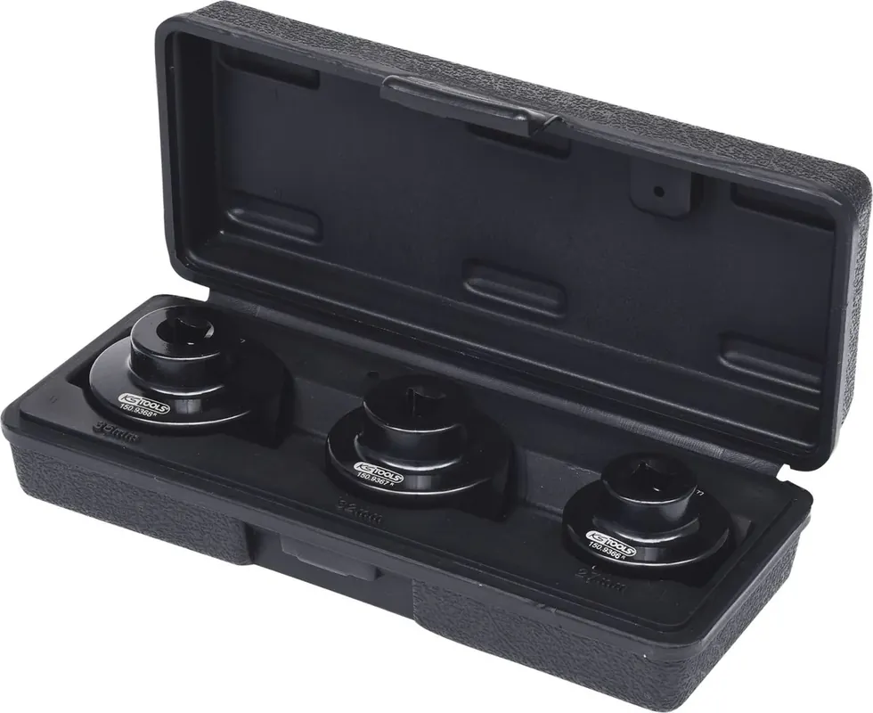 KS TOOLS 3/8'' Ölfilterschlüssel-Satz, 3-tlg ( 150.9365 ) Meistverkauft