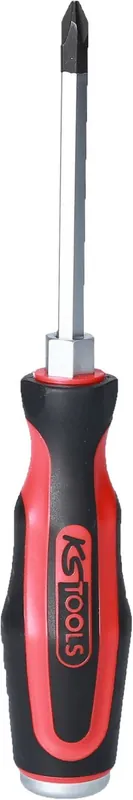 KS TOOLS ERGOTORQUEmax Schlagkappen-Schraubendreher, PH2, 185mm lang ( 151.1104 ) Letzte Chance