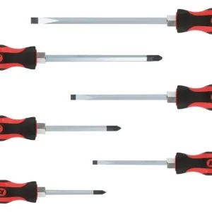 KS TOOLS ERGOTORQUEmax Schlagkappen-Schraubendreher-Satz, 6-tlg Schlitz, PH ( 151.1160 ) Direkt Vom Hersteller