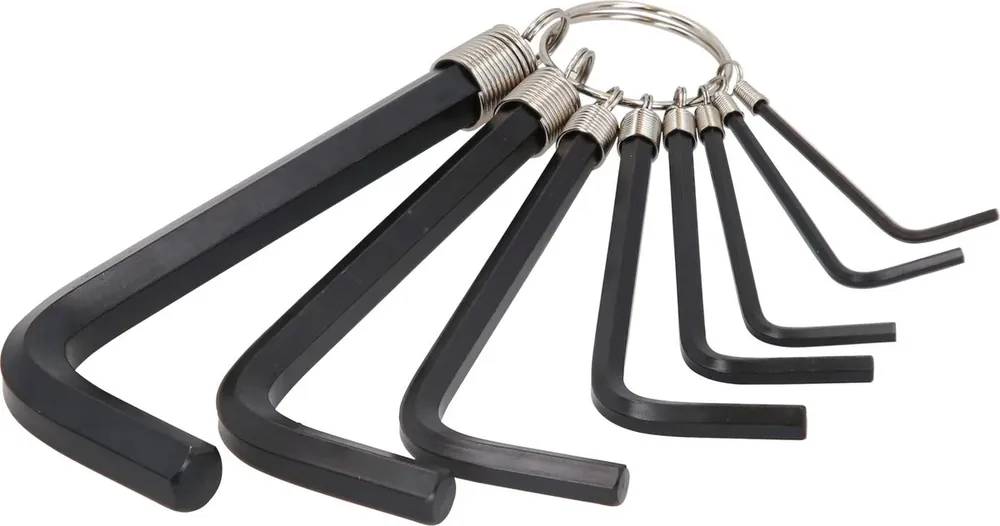 Mega-Angebot KS TOOLS Innensechskant-Winkelstiftschlüssel-Satz am Ring, 8-tlg2-10mm ( 151.3250 )