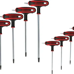 KS TOOLS T-Griff-Torx-Winkelstiftschlüssel-Satz, 8-tlgBohrung ( 151.8165 ) Versand Am Gleichen Tag