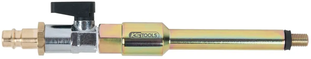 KS TOOLS Druckluftadapter für Glühkerzenbohrungen M10 x 1,25 ( 152.1513 ) Garantierte Lieferung