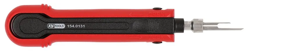 Aktuell KS TOOLS Entriegelungswerkzeug für Flachstecker/Flachsteckhülsen 6,3 mm, 8,00 mm (KOSTAL) ( 154.0131 )
