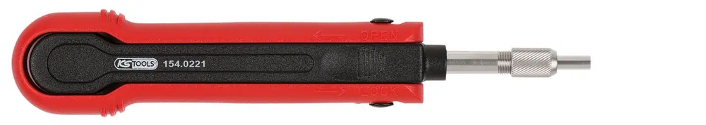 KS TOOLS Kabel-Entriegelungswerkzeug für Rundstecker und Rundsteckhülse 4,0mm ( 154.0221 ) Versand Am Gleichen Tag