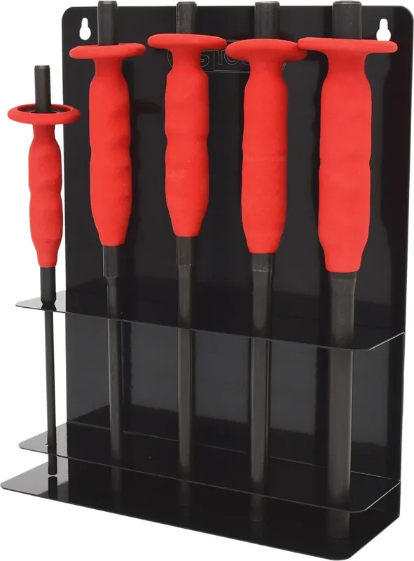 KS TOOLS Splintentreibersatz mit Handschutzgriff, 5-tlg 6-14mm ( 156.0020 ) Neu