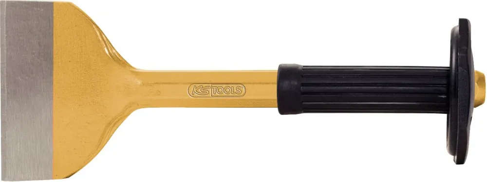 KS TOOLS Fugenmeißel mit Handschutzgriff, flach oval, 70mm ( 162.0183 ) Sonderaktion