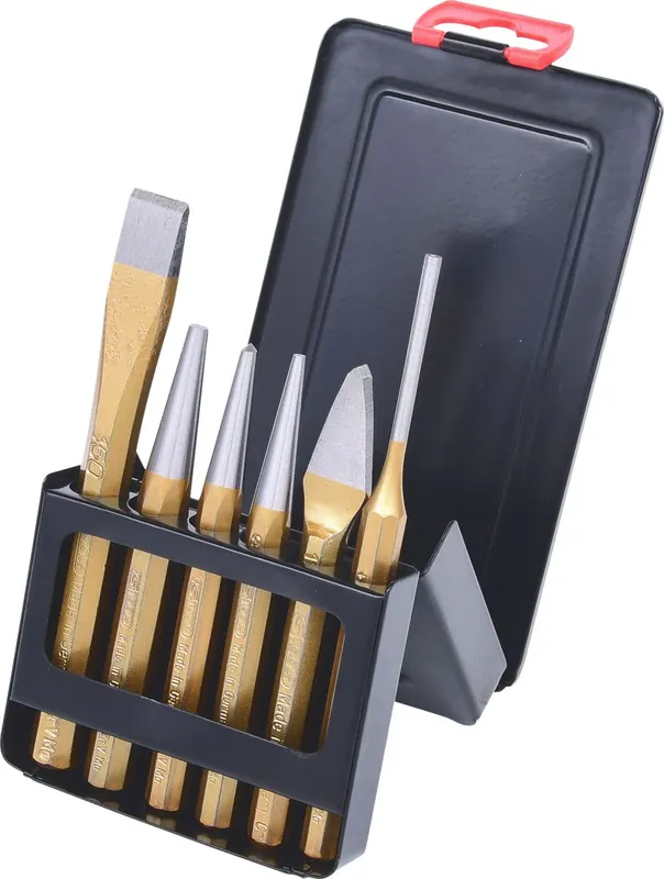 KS TOOLS Kombi-Werkzeugsatz, 6-tlg in Blechklappkassette ( 162.2114 ) Zertifiziert