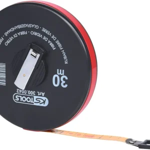 KS TOOLS Kapselbandmaß mit Kunststoffband, 30m ( 300.0042 ) Geprüft