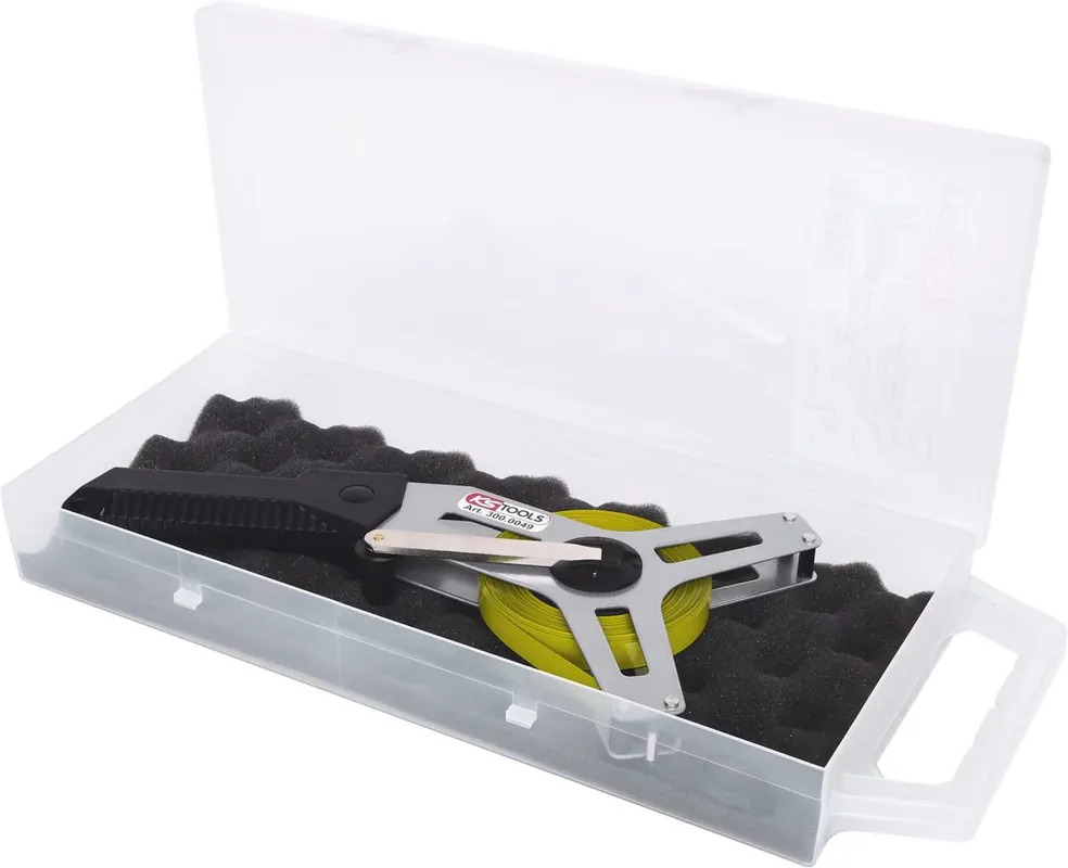 KS TOOLS Rahmenbandmaß mit gelbem Stahlband, 20m ( 300.0049 ) Begrenztes Angebot