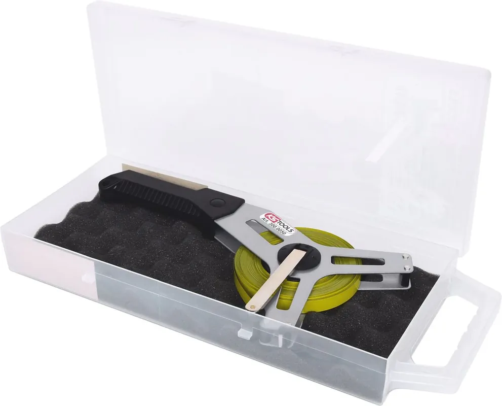 KS TOOLS Rahmenbandmaß mit gelbem Stahlband, 30m ( 300.0050 ) Neue Kollektion